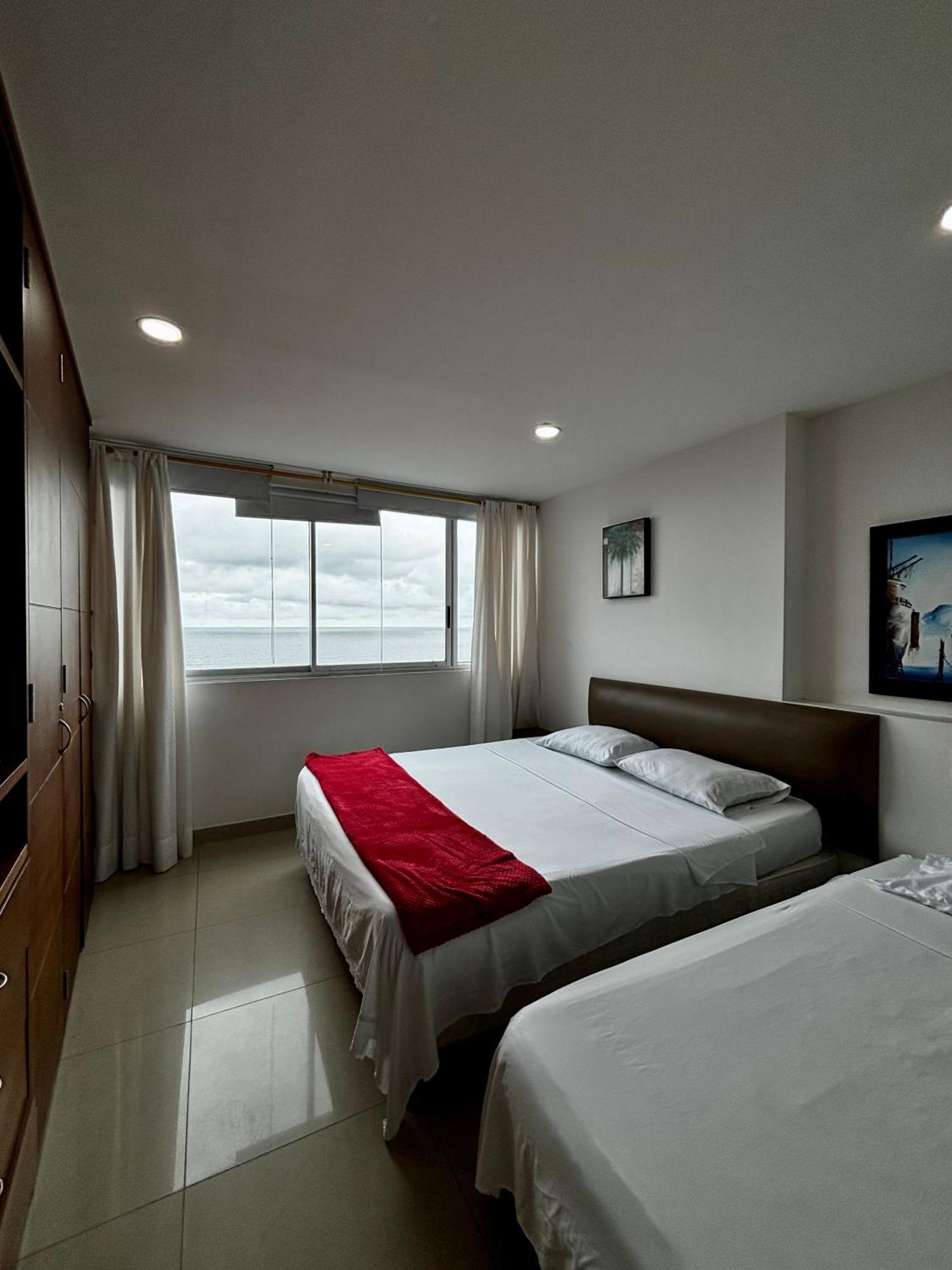 Paraiso En Bocagrande Con Vista Al Mar Cartagena Esterno foto