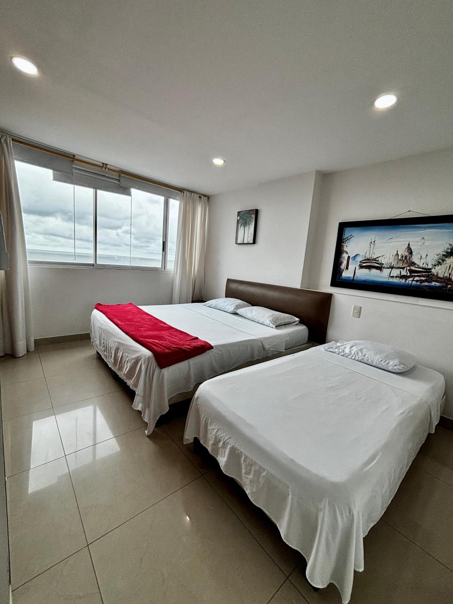 Paraiso En Bocagrande Con Vista Al Mar Cartagena Esterno foto