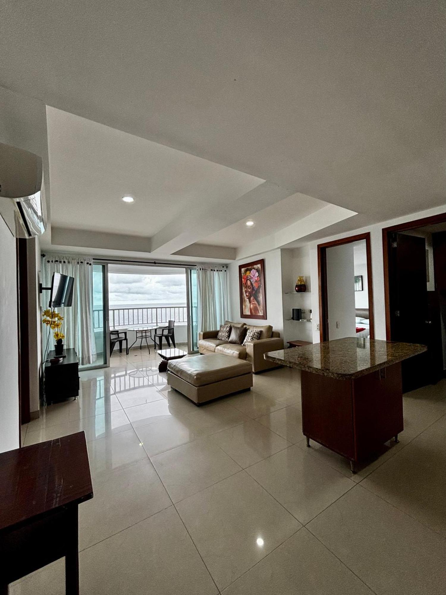 Paraiso En Bocagrande Con Vista Al Mar Cartagena Esterno foto