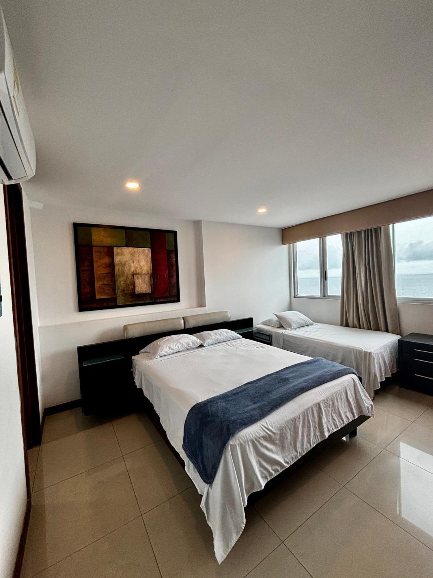 Paraiso En Bocagrande Con Vista Al Mar Cartagena Esterno foto